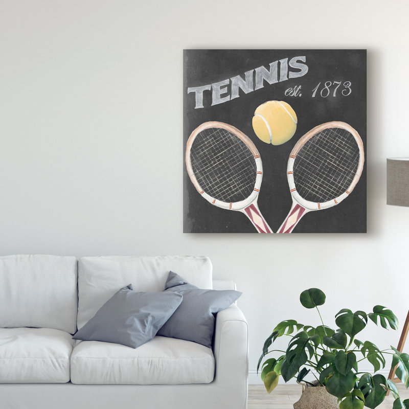«Sporting Histoire IV» par Naomi McCavitt - reproduction d'art sur toile, H 24 po x l 24 po x P 2 po