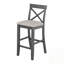 Ensemble de salle à manger rectangulaire en bois avec 2 chaises-409046755-409046754-409046753