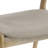 Set of 2 Auden Retro Modern Washed Wood Wing Chair with Beige Fabric Seat-487659532