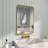 TaiMei Lucha Rectangular Framed Wall Bathroom Vanity Mirror-848255499-848255502