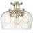 Bozzuto Glass Semi Flush Mount-87400133