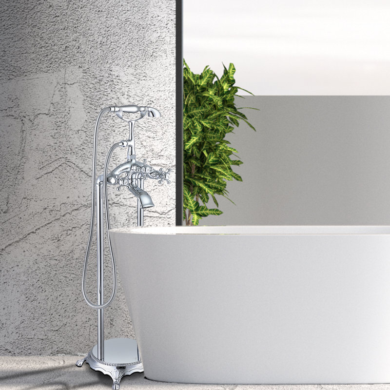 Floor Tub Spout, Chrome