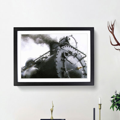 Steam Train - Framed Print