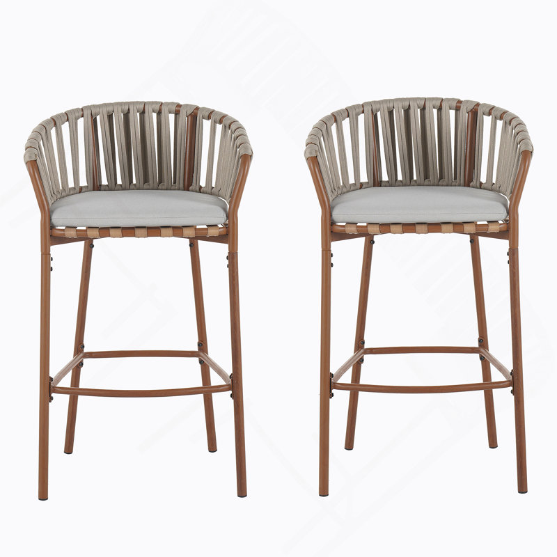 Ensemble de 2 tabourets de bar Lodi