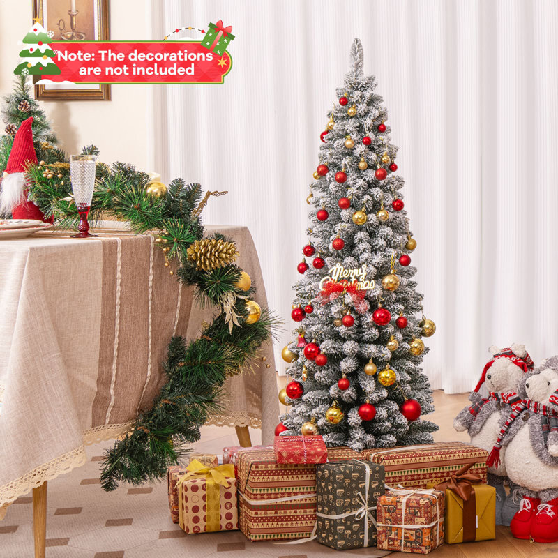 Ashaun Artificial Christmas Tree, 5' H