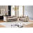 Luxury Upholstered Sofa with Hidden Storage