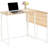 Folding Desk, Space Saving Computer Table Compact Writing Workstation Study Desk for Home Office Small Space, 31.5 Inches Foldable Table Simple Home Office Desk, Oak-2138817592