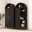 Armoire-penderie moderne en métal avec tablettes réglables-1986343647