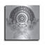 Bungalow Rose «Mandala Crest» par Hello Angel, art mural en métal-1381555591