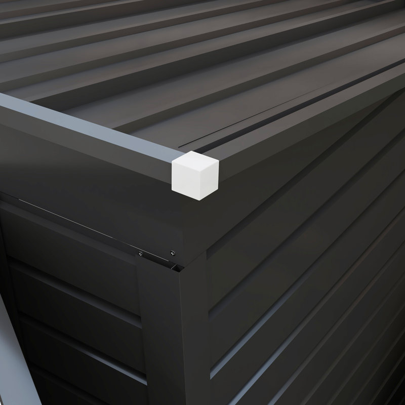 Garden Storage Shed, Grey