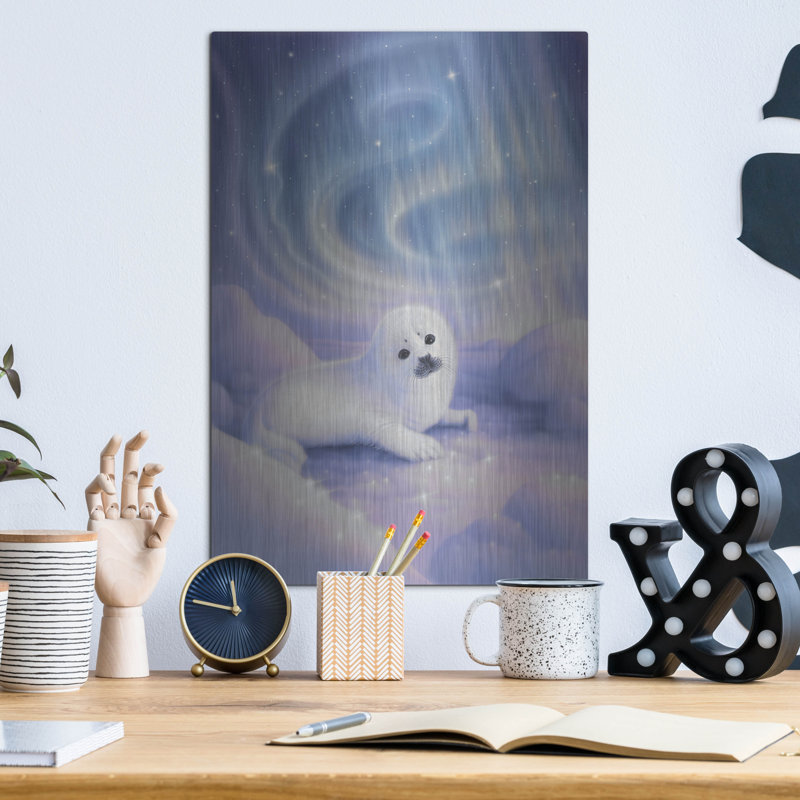«Aurora Baby» par Kirk Reinert, H 16 po x l 12 po