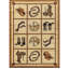 Western Denim Area Rug-589847285