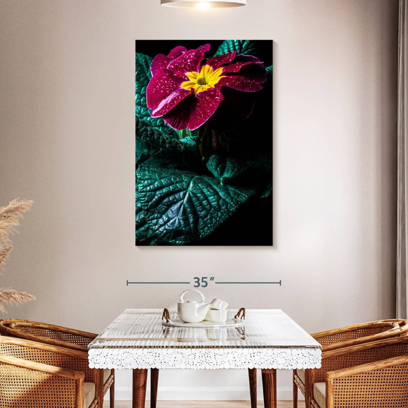 Harnek Primula Flower, 48" H x 32" W