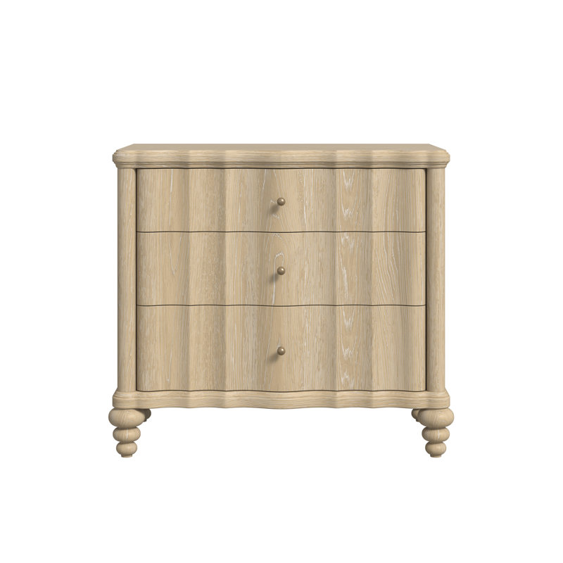 Table de chevet Haven - Chêne Sundrenched, Beige