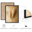 Ensemble de 2 reproductions d'art neutre sur fond de pampa neutre - photographie botanique beige doux encadrée pour la chambre ou le vestibule-119068075-119068077