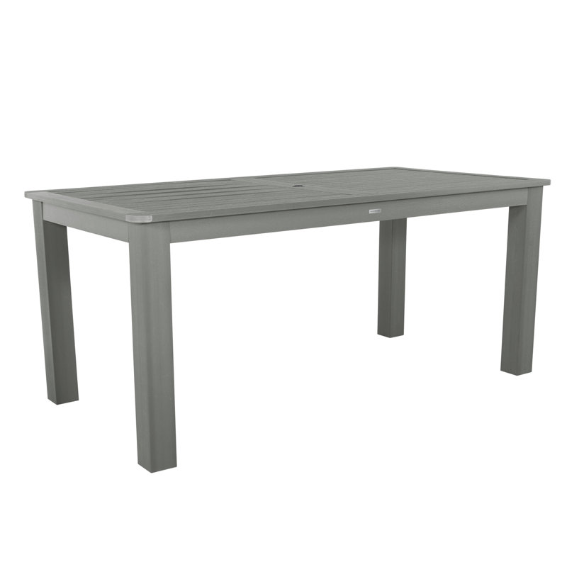 Table de salle à manger Highlawn, Teck côtier, H 36 po x l 42 po x P 84 po