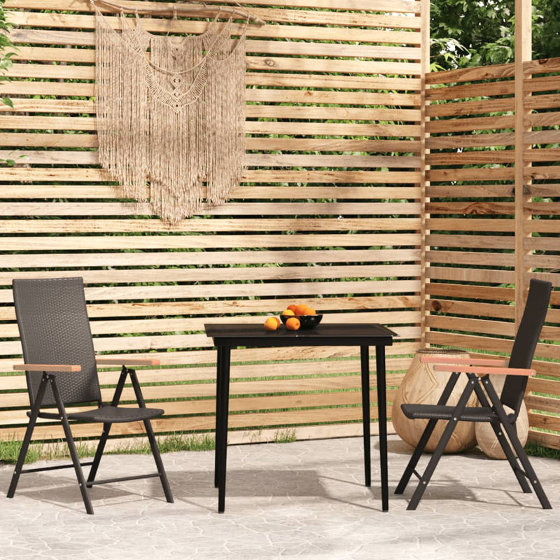 Dining Set, 29.1" H x 31.5" W x 31.5" D, 2