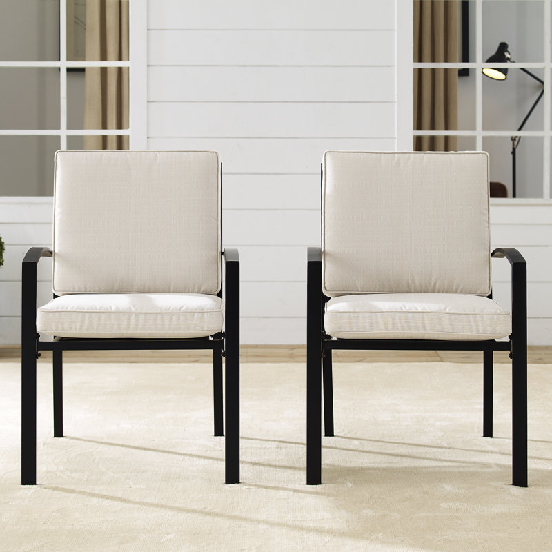Chaise de patio avec coussin Halles, Gruau