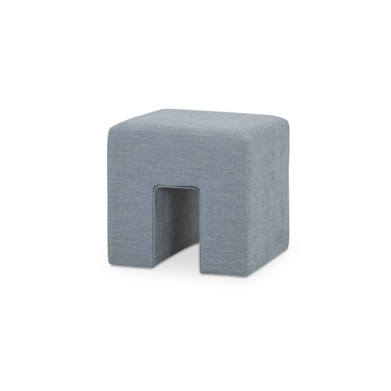 Aidy Stool Washed Pink, Light Blue