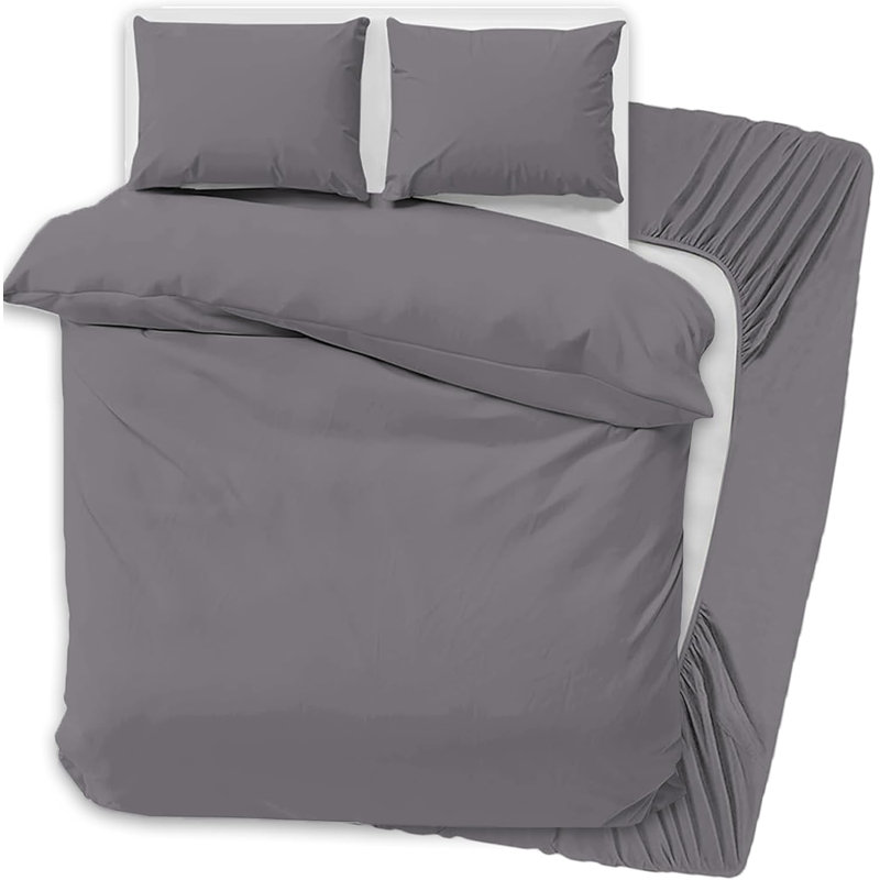Prime Linens Microfiber Duvet Cover Set