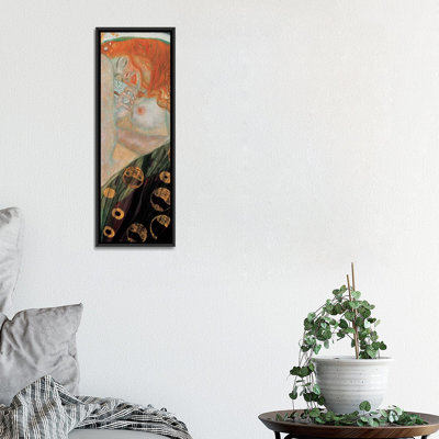 Reproduction de photo sur toile tendue « danae, vertical » par gustav klimt