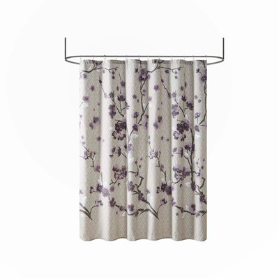 Rideau de douche en coton