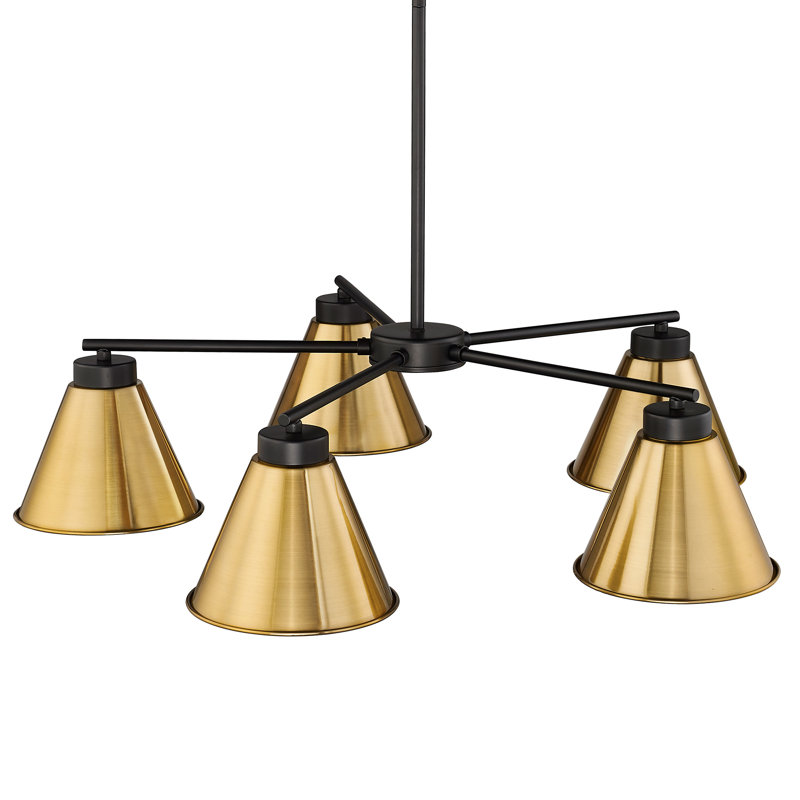 Luminaire suspendu à 5 lumières sriyan