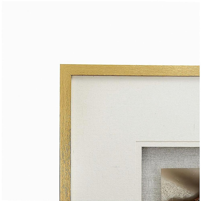 23.6x23.6" Remi Agate Shadow Box Wall Art