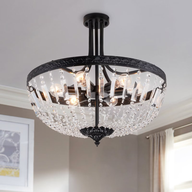Jiayou Modern 6 - Light Chandelier Dimmable