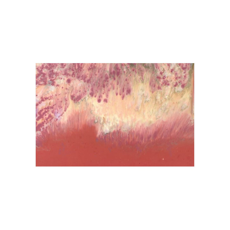 «Guiltless» par Blakely Bering, reproduction d'art graphique sur toile, H 40 po x l 61 po x P 1,5 po, Glacis marbré