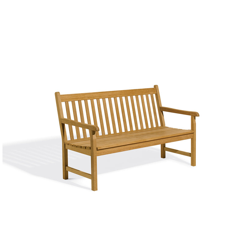 Banc de jardin Classic, H 35 po x l 60,5 po x P 26,5 po, Teck naturel
