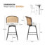 Tabouret pivotant Cane-1113427282-1113427283-1130393983