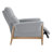 Upholstered Manual Recliner Armchair-129179752