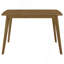 Table de salle à manger rétro avec pieds en angle