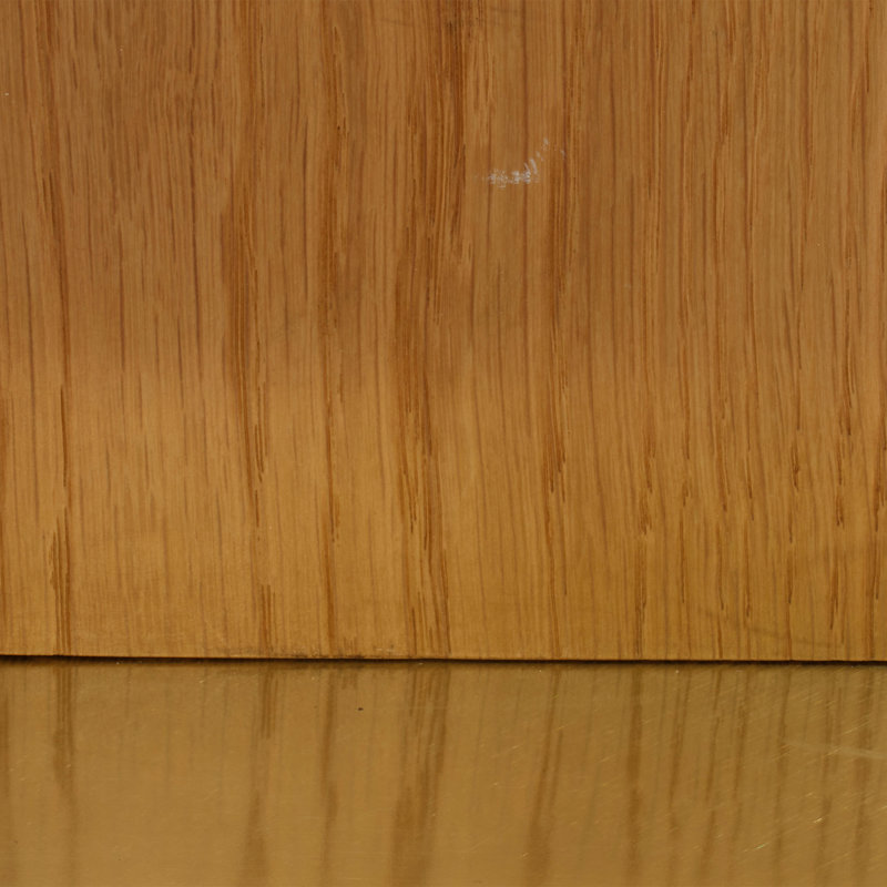 Craftsman Wood Floor Lamp, Natural Oak