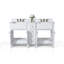 Ensemble de meuble-lavabo double 60 po Adeline-36985601