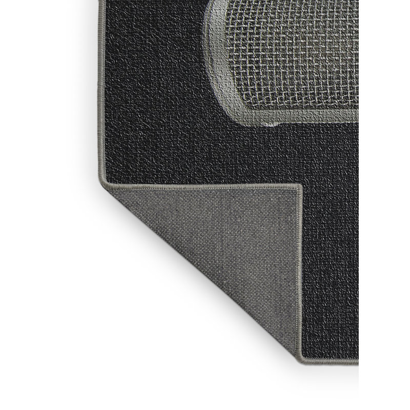 Tapis 3 zones grises microphone, Rectangle 2 pi x 3 pi