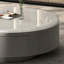 Table basse italienne ronde en marbre-110581196