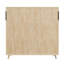 8 bibliothèques en bois de pin, tablettes fixes, conception verticale, utilisation croisée, dossier solide pour armoire de rangement stable, chambre de bébé et vestibule, panneaux de résistance industrielle, assemblage facile-2104581134
