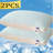 2pack Cooling Breathable Tofu Pillows-Sky Blue