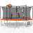 AOTOB Round Backyard Trampoline with Safety Enclosure