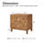 Iasiah Midcentury Modern 26''W 2-Drawer End Table with Charging Station and Solid Wood Legs-1803045344