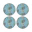 Sous-verres ronds en cuir Monkey-119015277