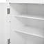 Garde-manger autoportant, armoire de rangement haute avec 8 tablettes de porte, 4 plateaux coulissants et 6 tiroirs-979164752