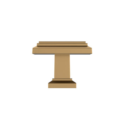 Appoint 1 1/4" Length Square Knob