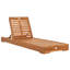 Aberdeen Outdoor Teak Adjustable Chaise Lounge