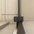 Scalable Adjustable Frame Shower Door With 1/4"(6Mm) Clear Tempered Glass,Transparent Safety Film For Glass,Aluminium Alloy