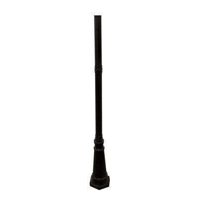 6.5 Ft. Imperial Black Decorative Post DIY Friendly 