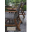 Chaise de patio en teck Akiva