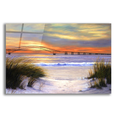 " Sunset Over Robert Moses " by Diane Romanello